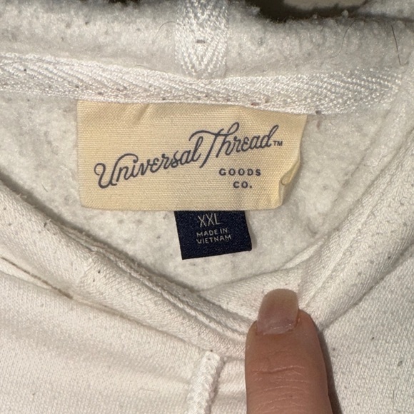 Universal Thread White Hoodie - Picture 2 of 4